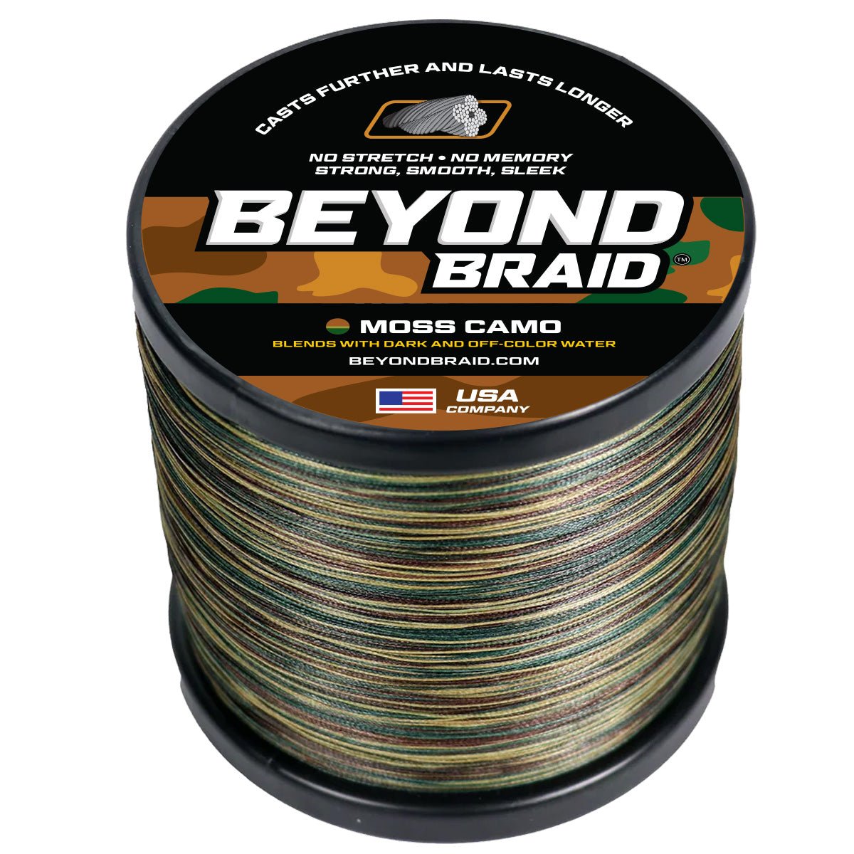 Beyond Braid Moss Camo 300 - 2000 Yard Spools - Angler's Pro Tackle & Outdoors