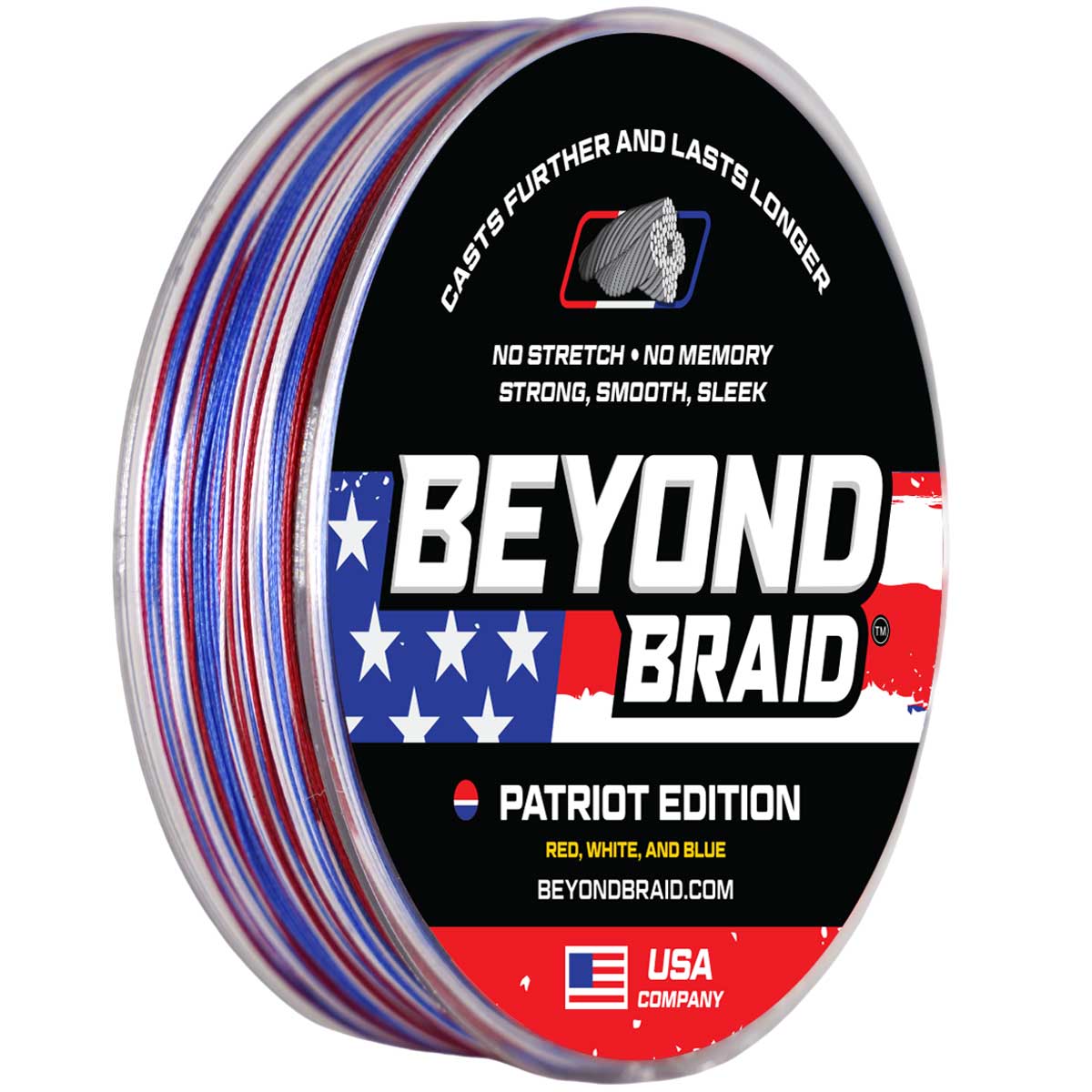 Beyond Braid Patriot Edition - Red, White, & Blue - Angler's Pro Tackle & Outdoors