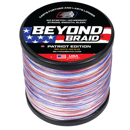 Beyond Braid Patriot Edition - Red, White, & Blue - Angler's Pro Tackle & Outdoors