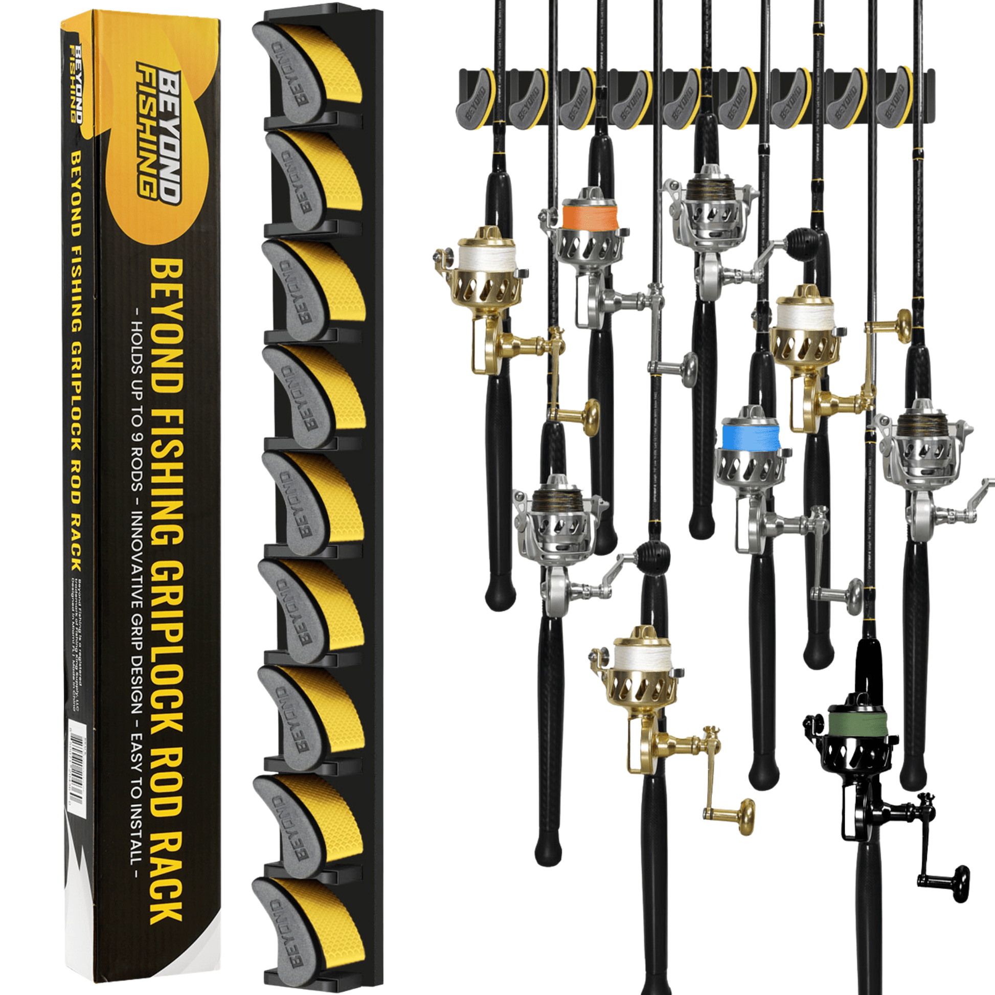 Beyond Fishing GripLock Vertical Fishing Rod Rack - Angler's Pro Tackle & Outdoors