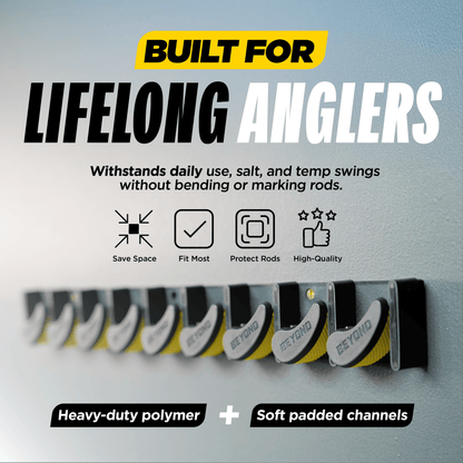 Beyond Fishing GripLock Vertical Fishing Rod Rack - Angler's Pro Tackle & Outdoors