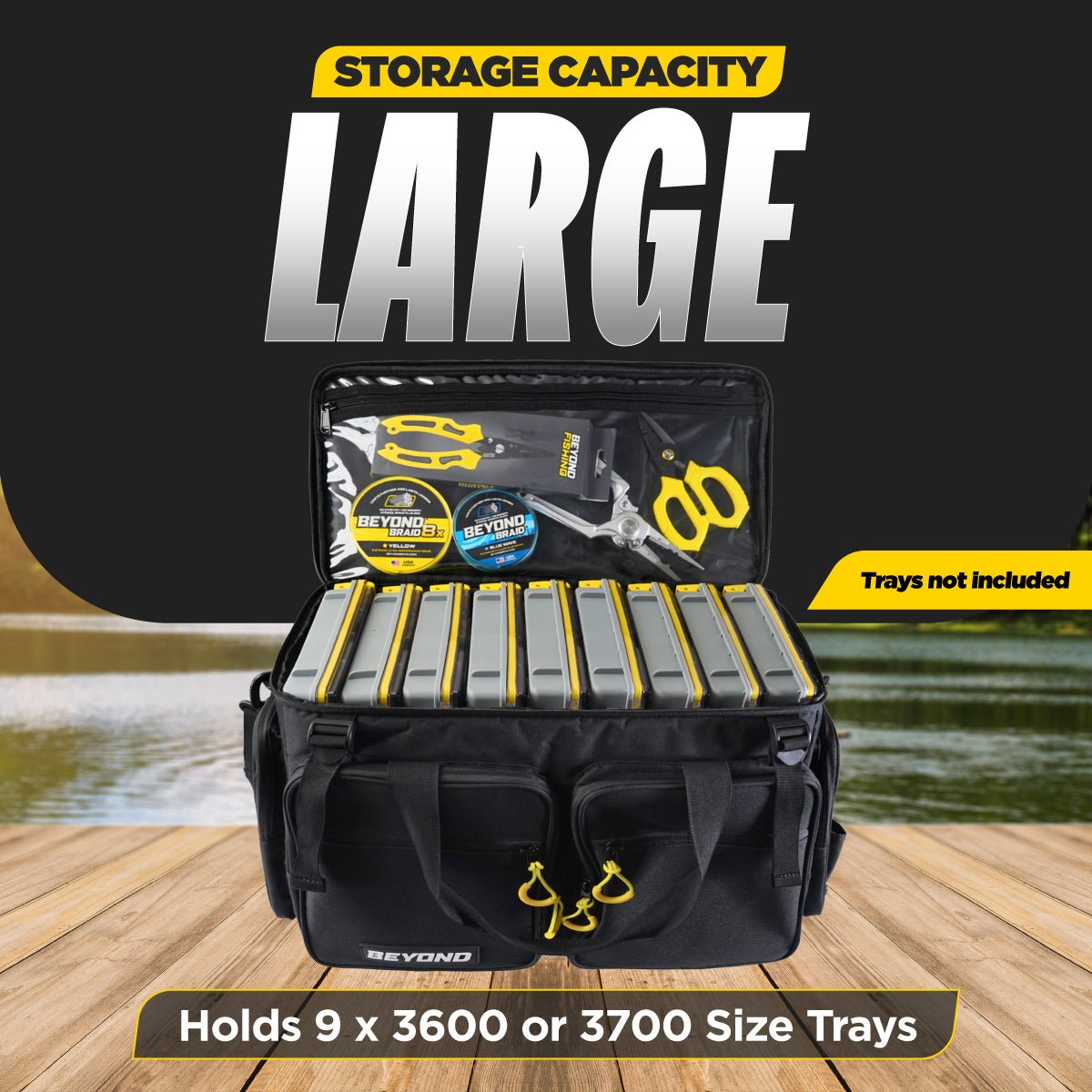 Beyond Fishing Hauler Tackle Bags - Available in Medium, Large, and Extra - Large - Angler's Pro Tackle & Outdoors