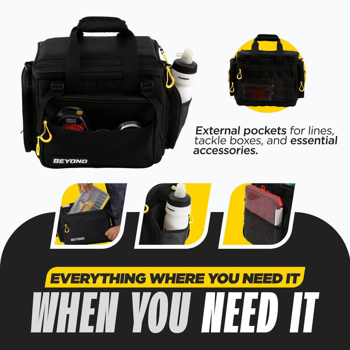 Beyond Fishing Hauler Tackle Bags - Available in Medium, Large, and Extra - Large - Angler's Pro Tackle & Outdoors