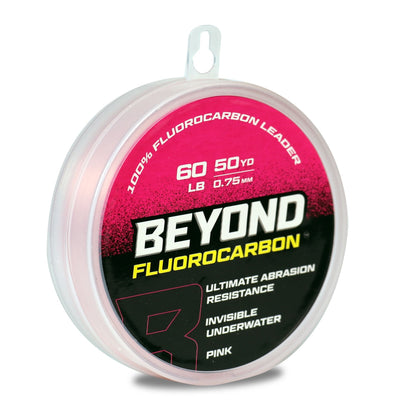 Beyond Fluorocarbon Leader Material 50YD - Pink - Angler's Pro Tackle & Outdoors
