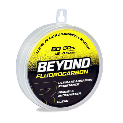Beyond Fluorocarbon Leader Material 50YD - Pink Or Clear - Angler's Pro Tackle & Outdoors
