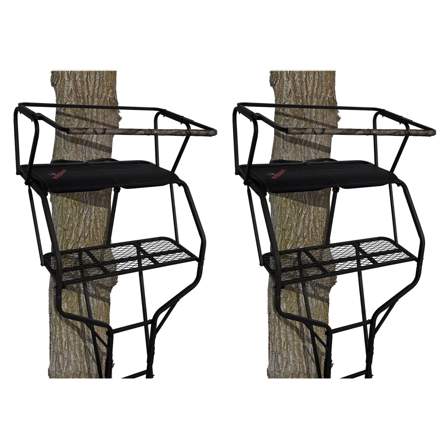 Big Game Guardian DXT Portable 2 Hunter Tree Ladder Stand, 18 Foot (2 Pack) - Angler's Pro Tackle & Outdoors