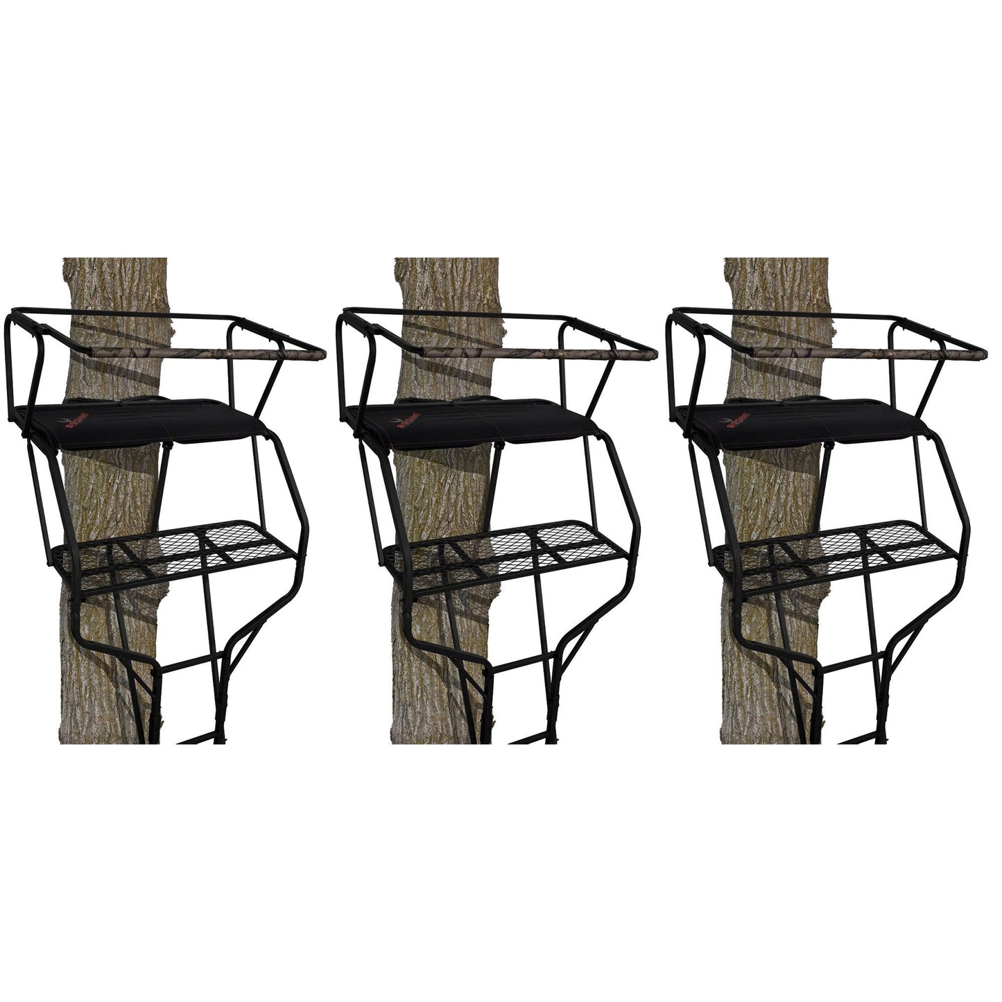 Big Game Guardian DXT Portable 2 Hunter Tree Ladder Stand, 18 Foot (3 Pack) - Angler's Pro Tackle & Outdoors