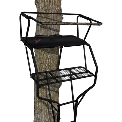 Big Game Guardian XLT 18 Foot 2 Person Deer Hunting Ladder Climbing Tree Stand - Angler's Pro Tackle & Outdoors