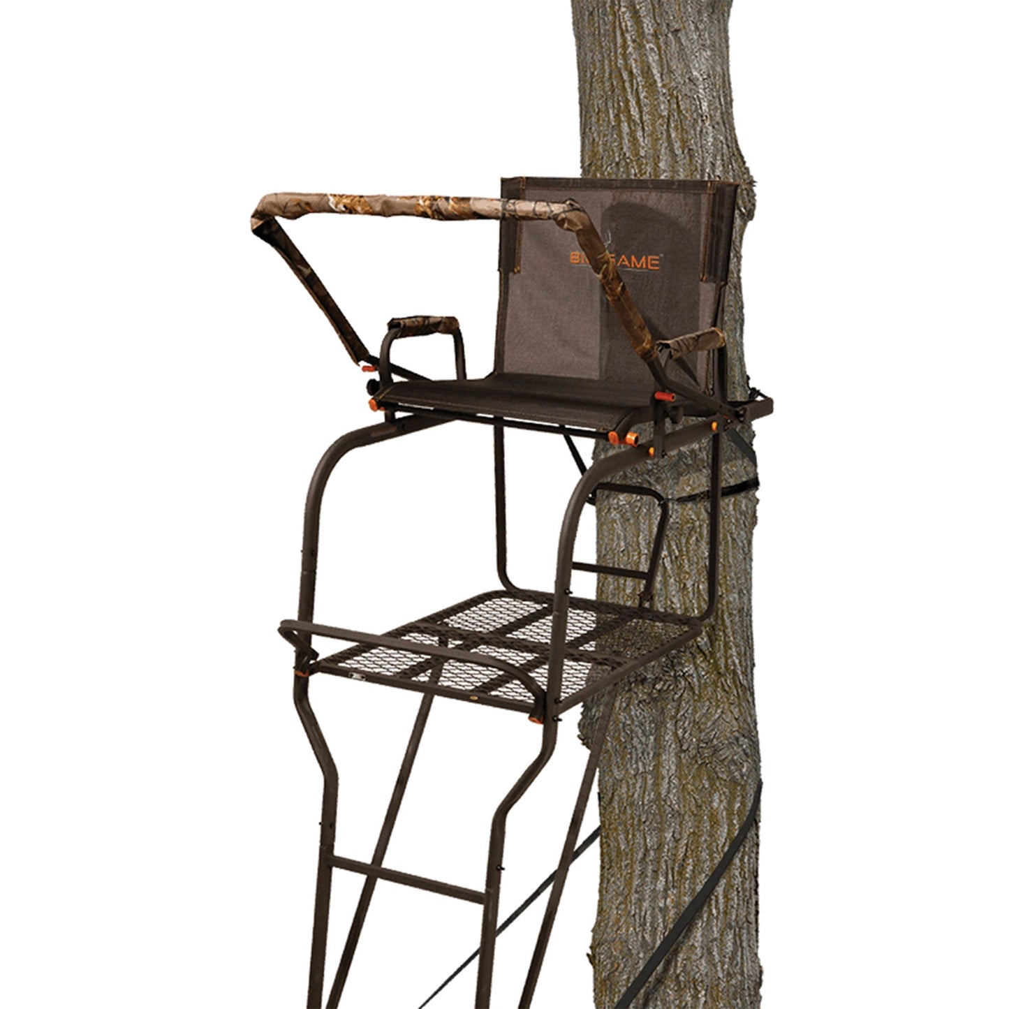 Big Game Hunter HD 1.5 Deer Hunting 18.5 Foot 1 Person Ladder Tree Stand, 2 Pack - Angler's Pro Tackle & Outdoors