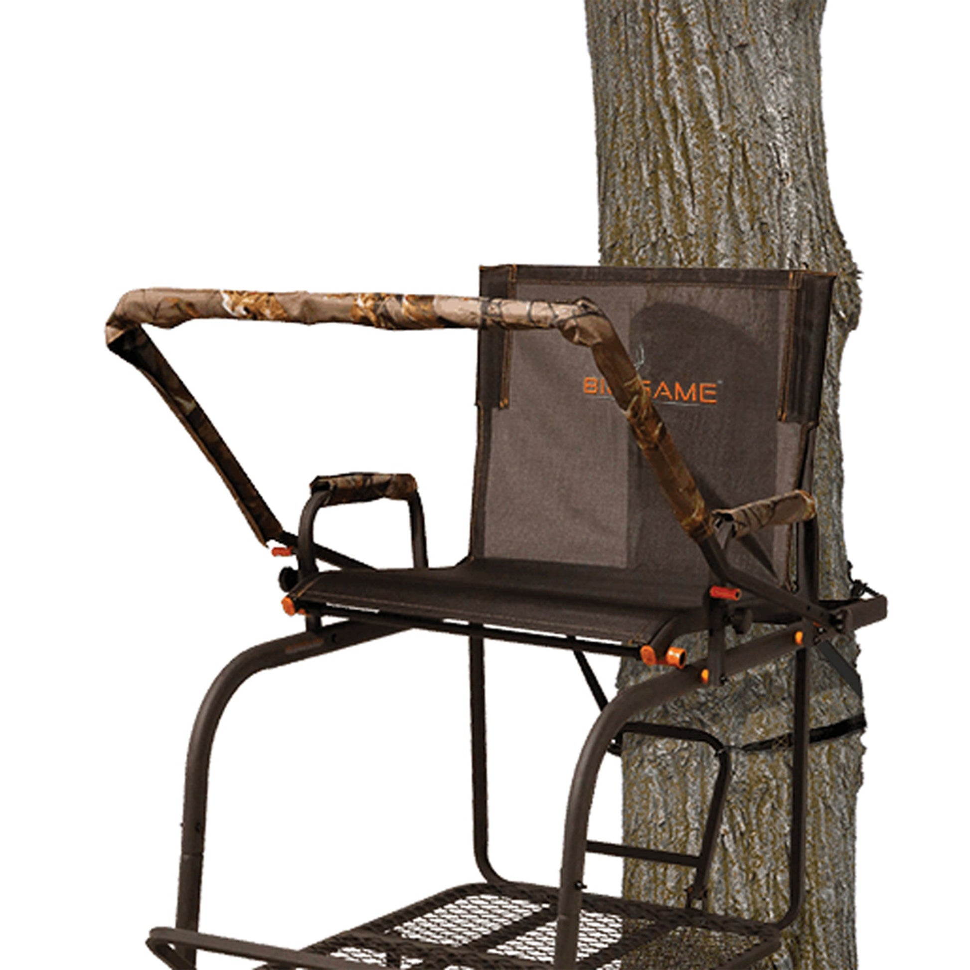 Big Game Hunter HD 1.5 Deer Hunting 18.5 Foot 1 Person Ladder Tree Stand, 2 Pack - Angler's Pro Tackle & Outdoors