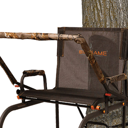 Big Game Hunter HD 1.5 Deer Hunting 18.5 Foot 1 Person Ladder Tree Stand, 2 Pack - Angler's Pro Tackle & Outdoors