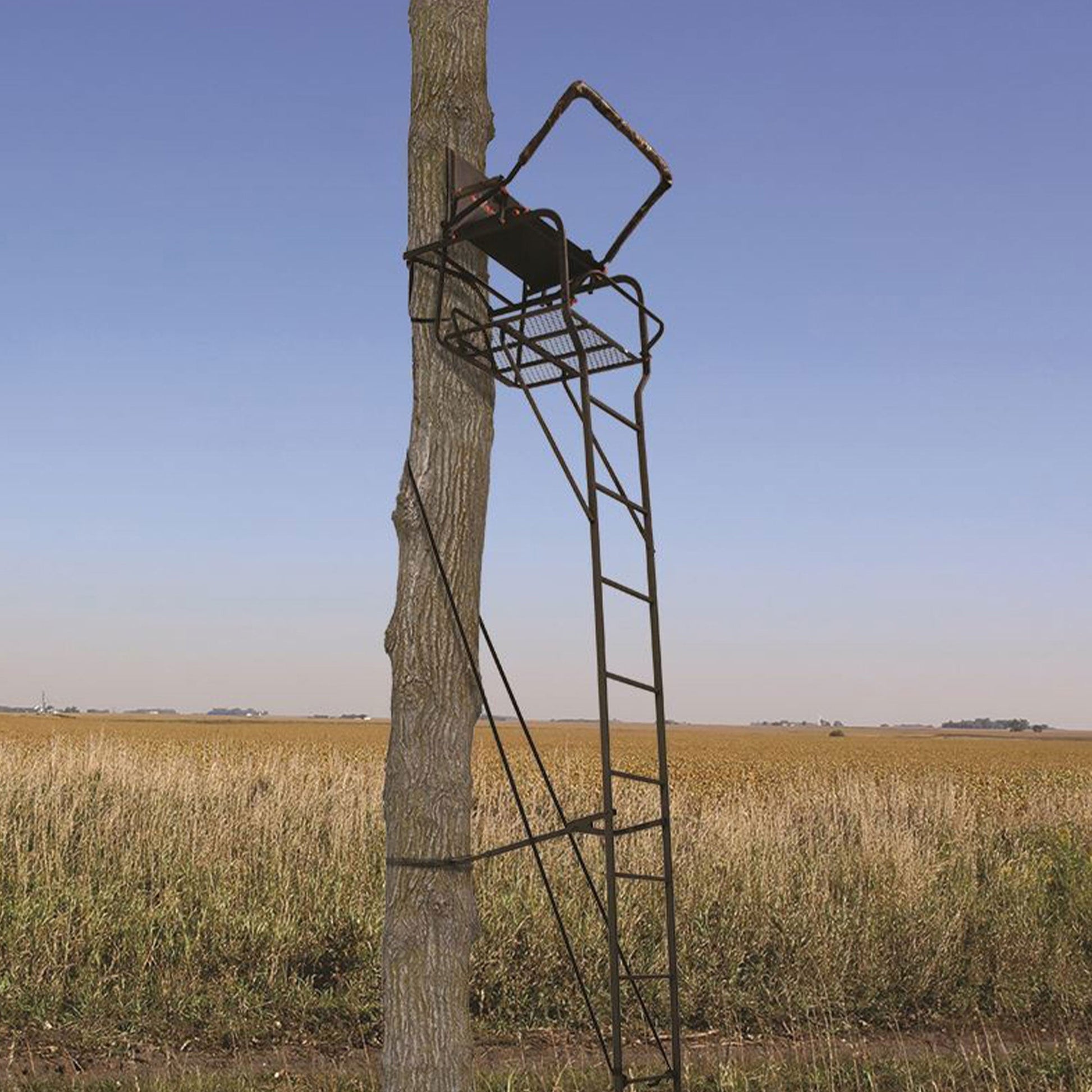 Big Game Hunter HD 1.5 Deer Hunting 18.5 Foot 1 Person Ladder Tree Stand, 2 Pack - Angler's Pro Tackle & Outdoors