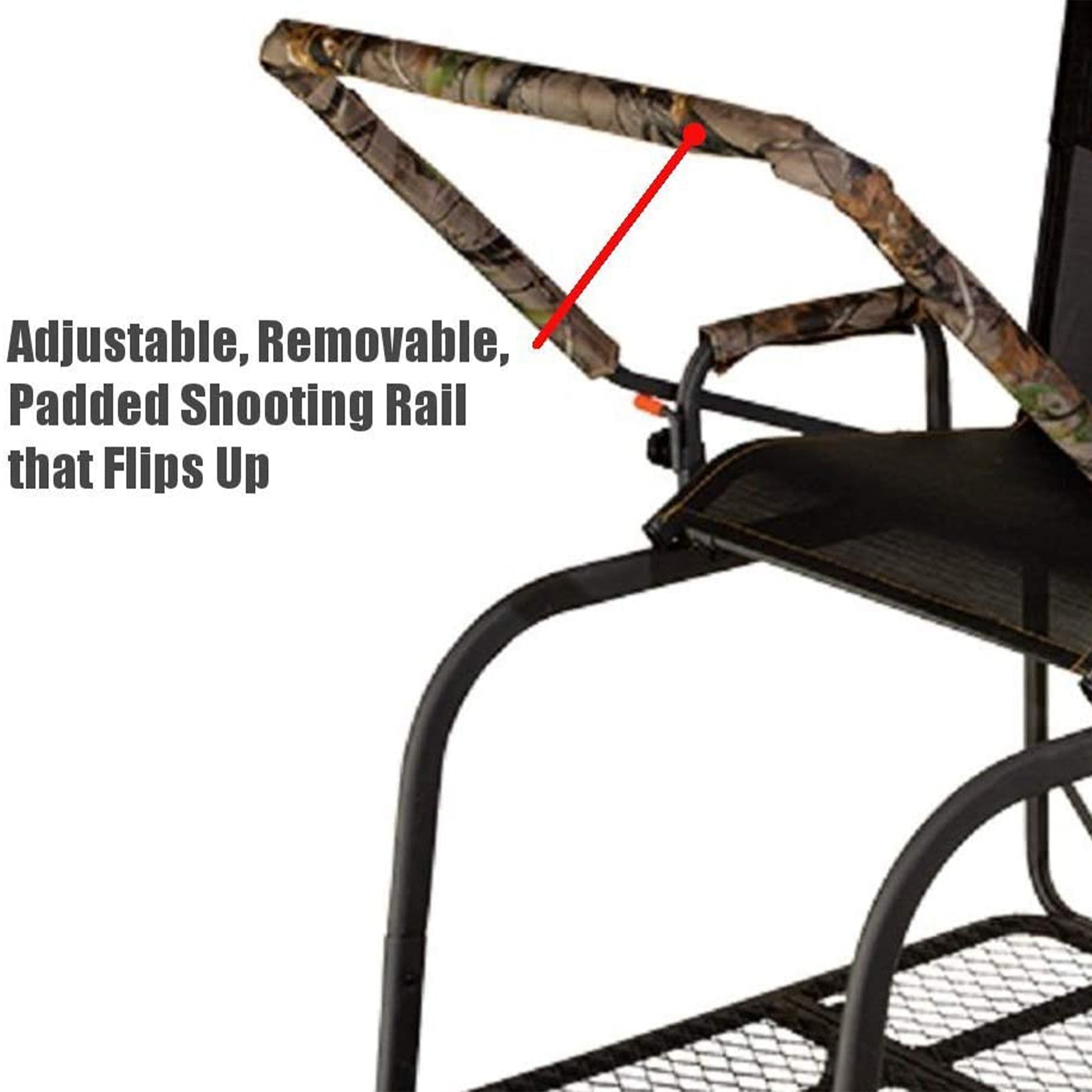 Big Game Hunter HD 1.5 Deer Hunting Ladder Climbing Tree Stand w/Extra Wide Seat - Angler's Pro Tackle & Outdoors