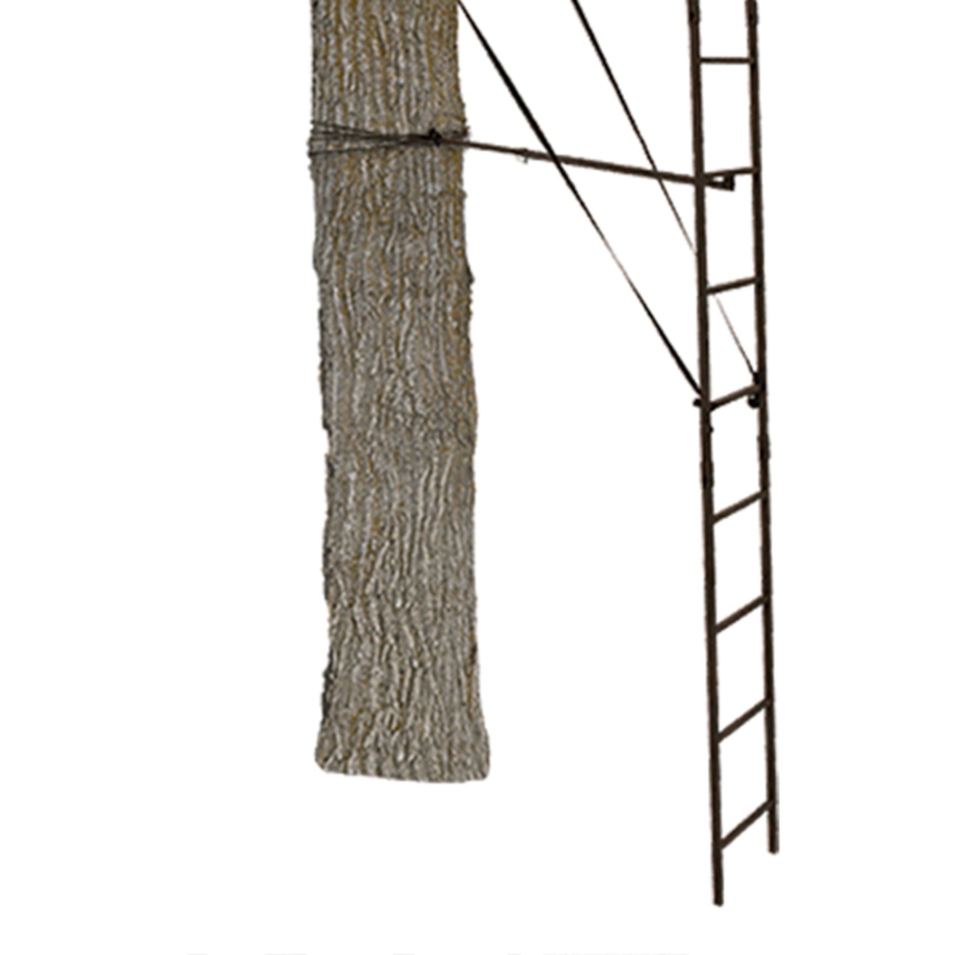 Big Game Warrior DXT 17 Foot 1 Person Deer Hunting Ladder Climbing Tree Stand - Angler's Pro Tackle & Outdoors