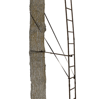 Big Game Warrior DXT 17 Foot 1 Person Deer Hunting Ladder Climbing Tree Stand - Angler's Pro Tackle & Outdoors