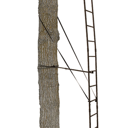 Big Game Warrior DXT 17' Portable Hunting Outside Tree Stand Ladder (2 Pack) - Angler's Pro Tackle & Outdoors