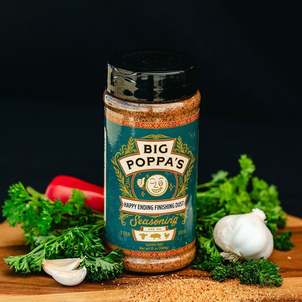 Big Poppa's Happy Ending Finishing Dust Seasoning - 13oz - Angler's Pro Tackle & Outdoors
