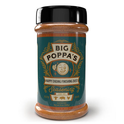 Big Poppa's Happy Ending Finishing Dust Seasoning - 13oz - Angler's Pro Tackle & Outdoors