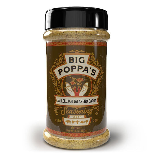 Big Poppa's Jallelujah Jalapeño Bacon Seasoning - 13.3oz - Angler's Pro Tackle & Outdoors