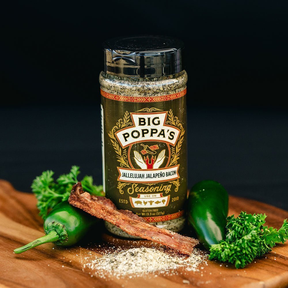 Big Poppa's Jallelujah Jalapeño Bacon Seasoning - 13.3oz - Angler's Pro Tackle & Outdoors