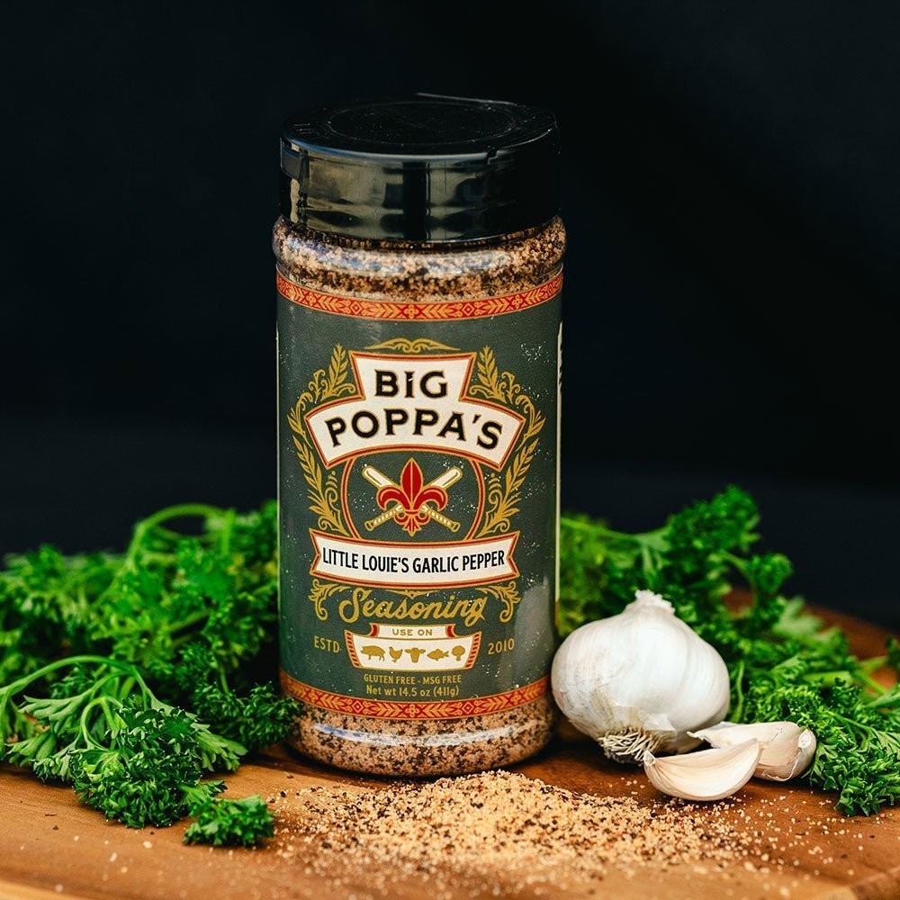 Big Poppa's Little Louie's Garlic Pepper Seasoning - 14.5oz - Angler's Pro Tackle & Outdoors