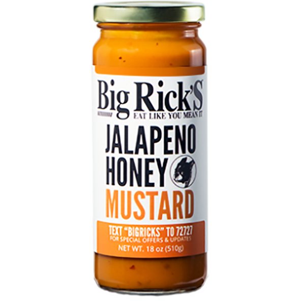 Big Rick's Jalapeno Honey Mustard 18 oz. - Angler's Pro Tackle & Outdoors