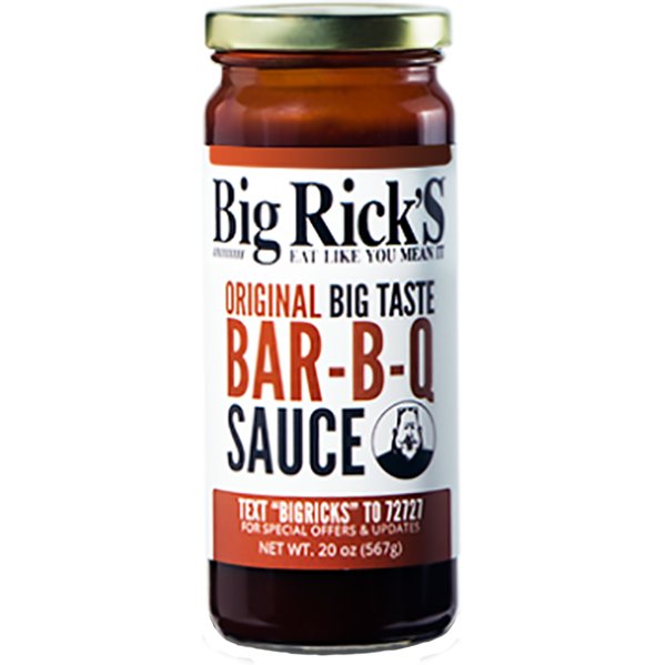 Big Rick's Original Bar - B - Q Sauce 20 oz. - Angler's Pro Tackle & Outdoors