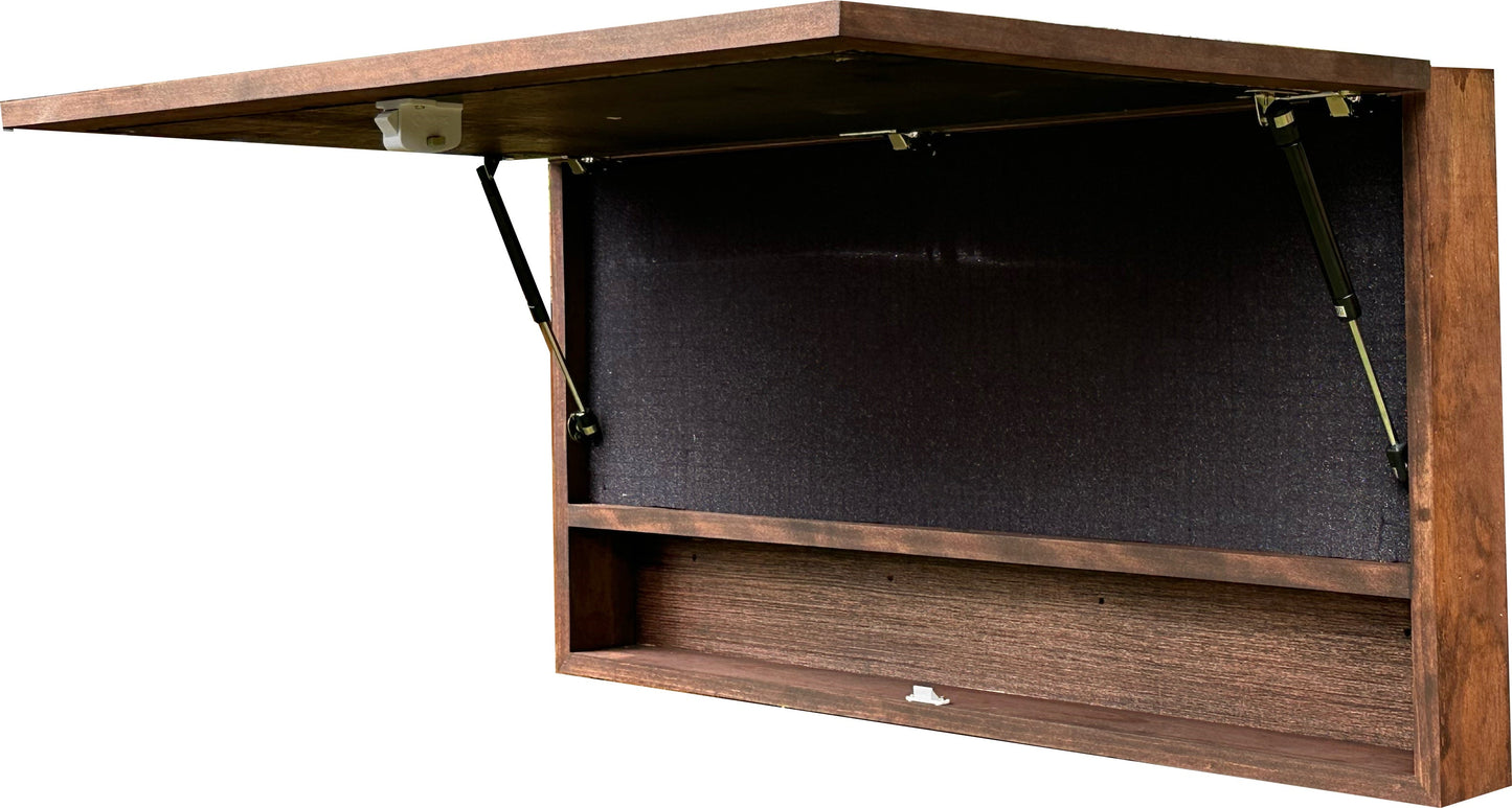 Bellewood Designs - Large Hidden Gun Storage Cabinet Tree of Life Wall Decor - Birds In a Tree Concealed Gun Cabinet