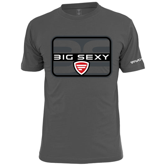 Favorite Fishing Big Sexy Patch T-Shirt
