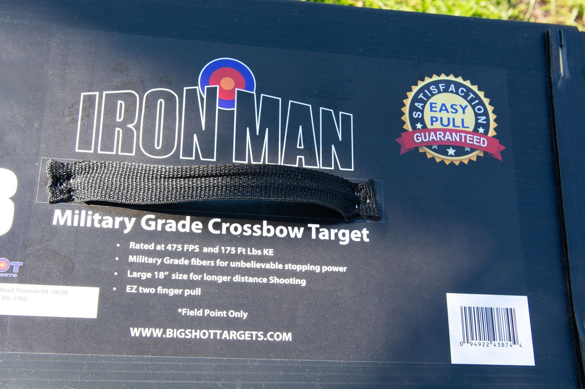 BIGshot Archery Iron Man 18'' High Kinetic Energy Crossbow Target - Angler's Pro Tackle & Outdoors