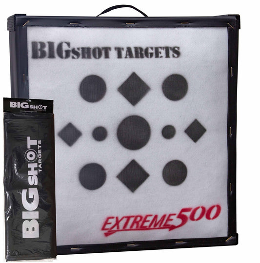 BIGshot Archery Iron Man 24" Xtreme 500 High Kinetic Energy Crossbow Target w/ Weather Cover - Angler's Pro Tackle & Outdoors