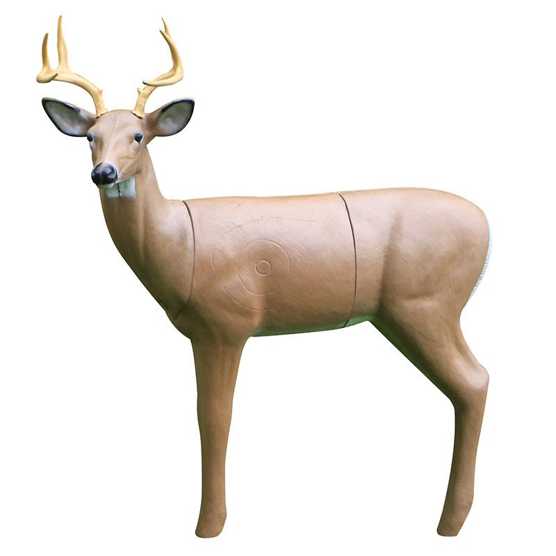 BIGshot Archery Real Wild 3D Medium Series Alert Buck Archery Target with EZ Pull Foam - Angler's Pro Tackle & Outdoors