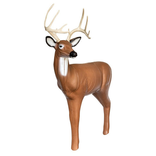 BIGshot Archery Real Wild 3D Medium Series Alert Buck Archery Target with EZ Pull Foam - Angler's Pro Tackle & Outdoors