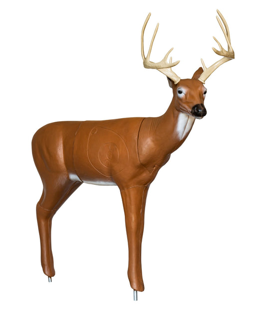 BIGshot Archery Real Wild 3D Medium Series Sneak Deer Archery Target with EZ Pull Foam - Angler's Pro Tackle & Outdoors