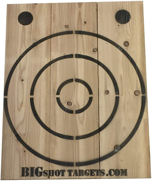 BIGshot Archery Wooden Axe Throwing Target with Bottle Opener - Angler's Pro Tackle & Outdoors