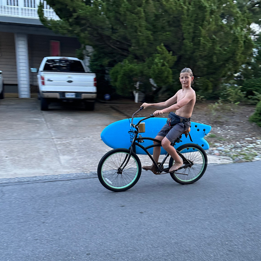 Rock-It Surf 5'8" Weird Al Quad Fish