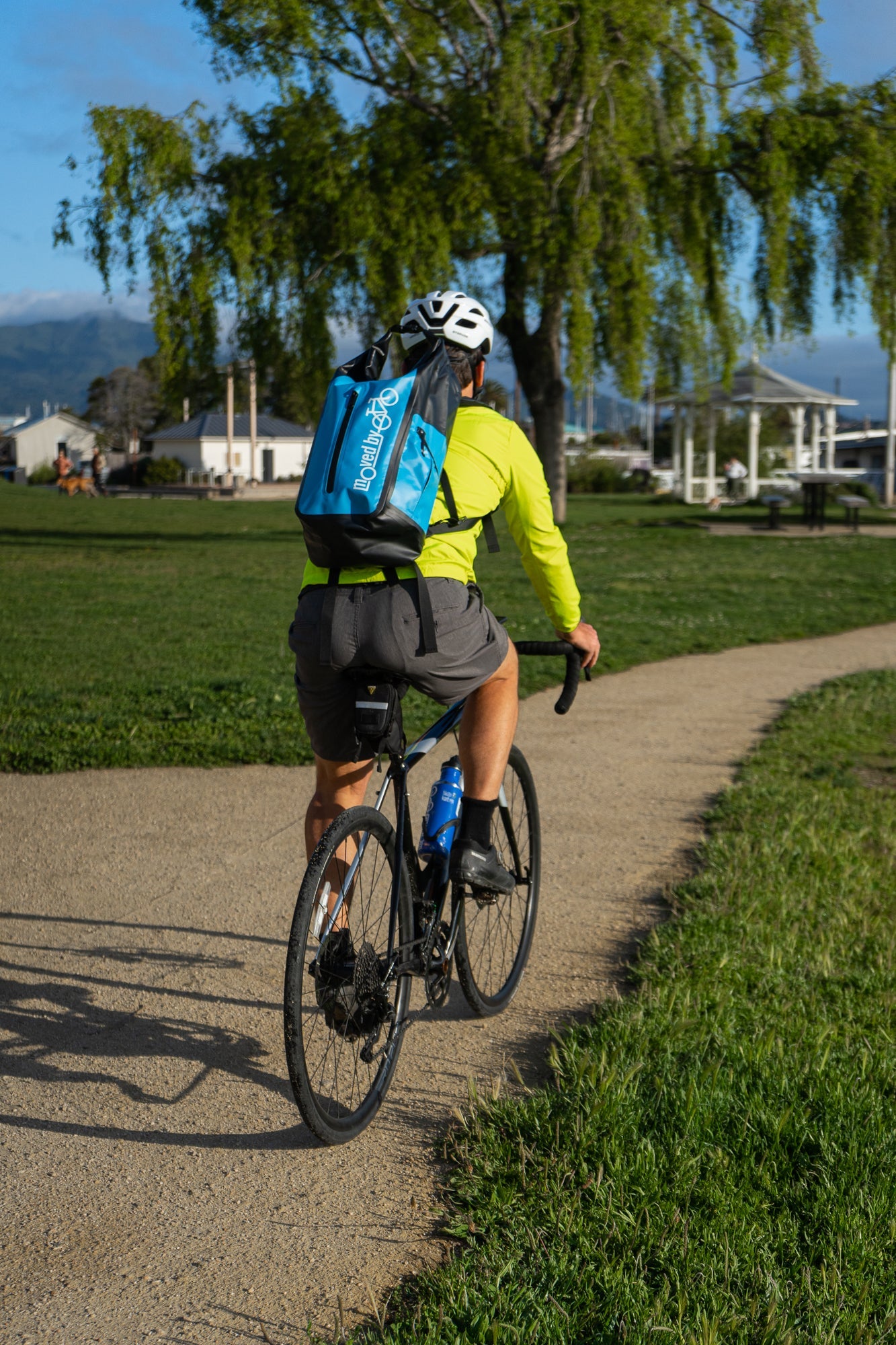 Moved By Bikes Dry Bag Backpack