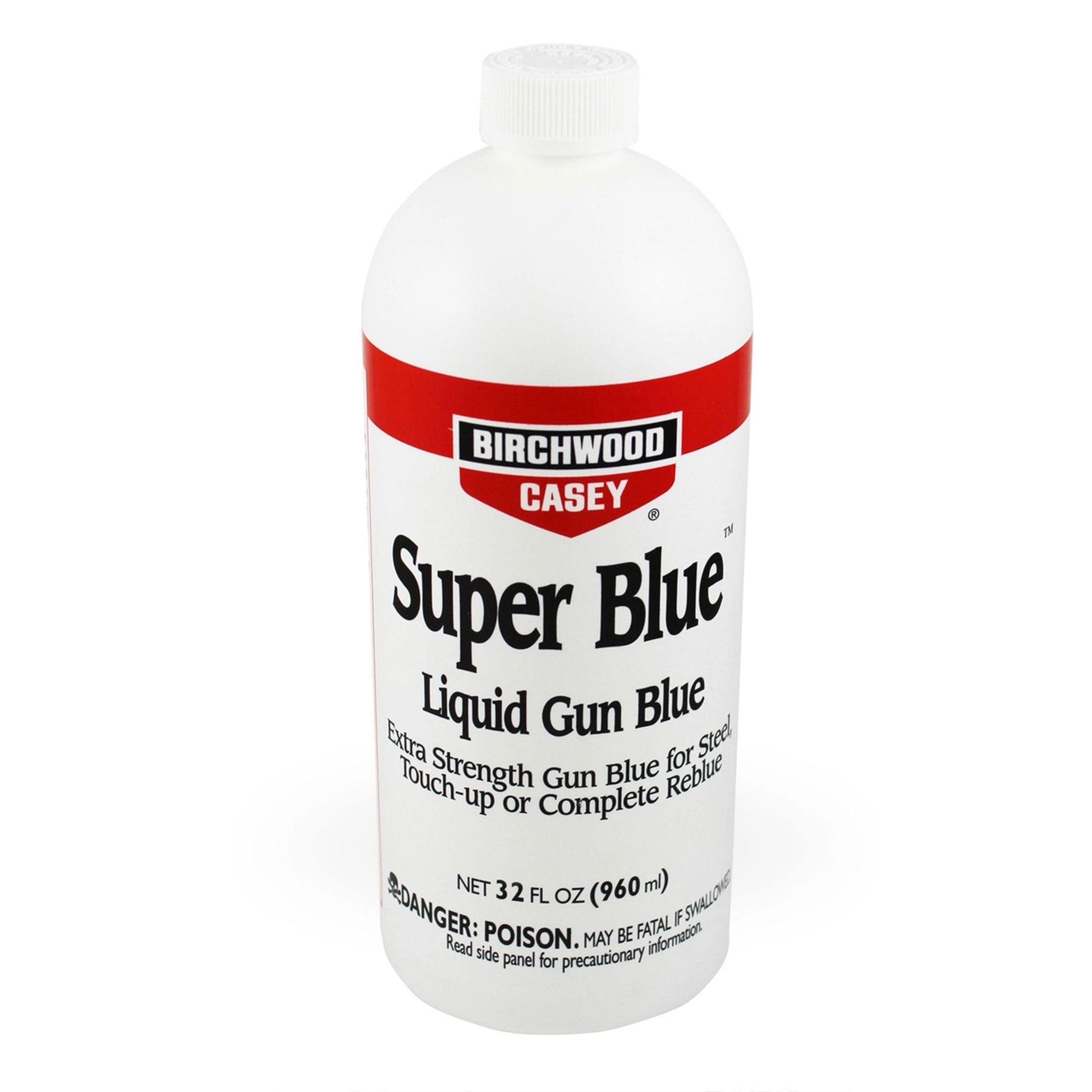 Birchwood Casey Super Blue Double Strength Liquid Gun Blue, 32 Fl Oz (2 Pack) - Angler's Pro Tackle & Outdoors