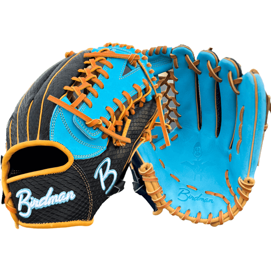 Birdman Kip 12.5" Teal/Black Snakeskin Mitt - Angler's Pro Tackle & Outdoors