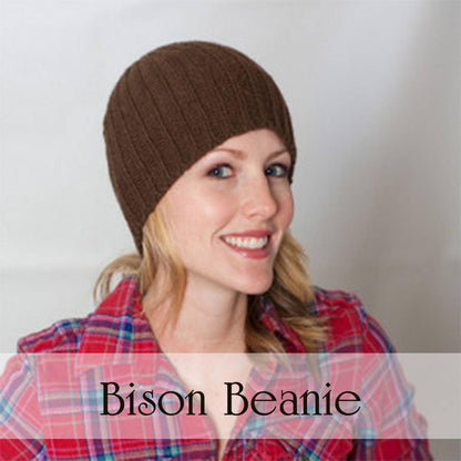 The Buffalo Wool Co. Ribbed Extreme Bison Beanie