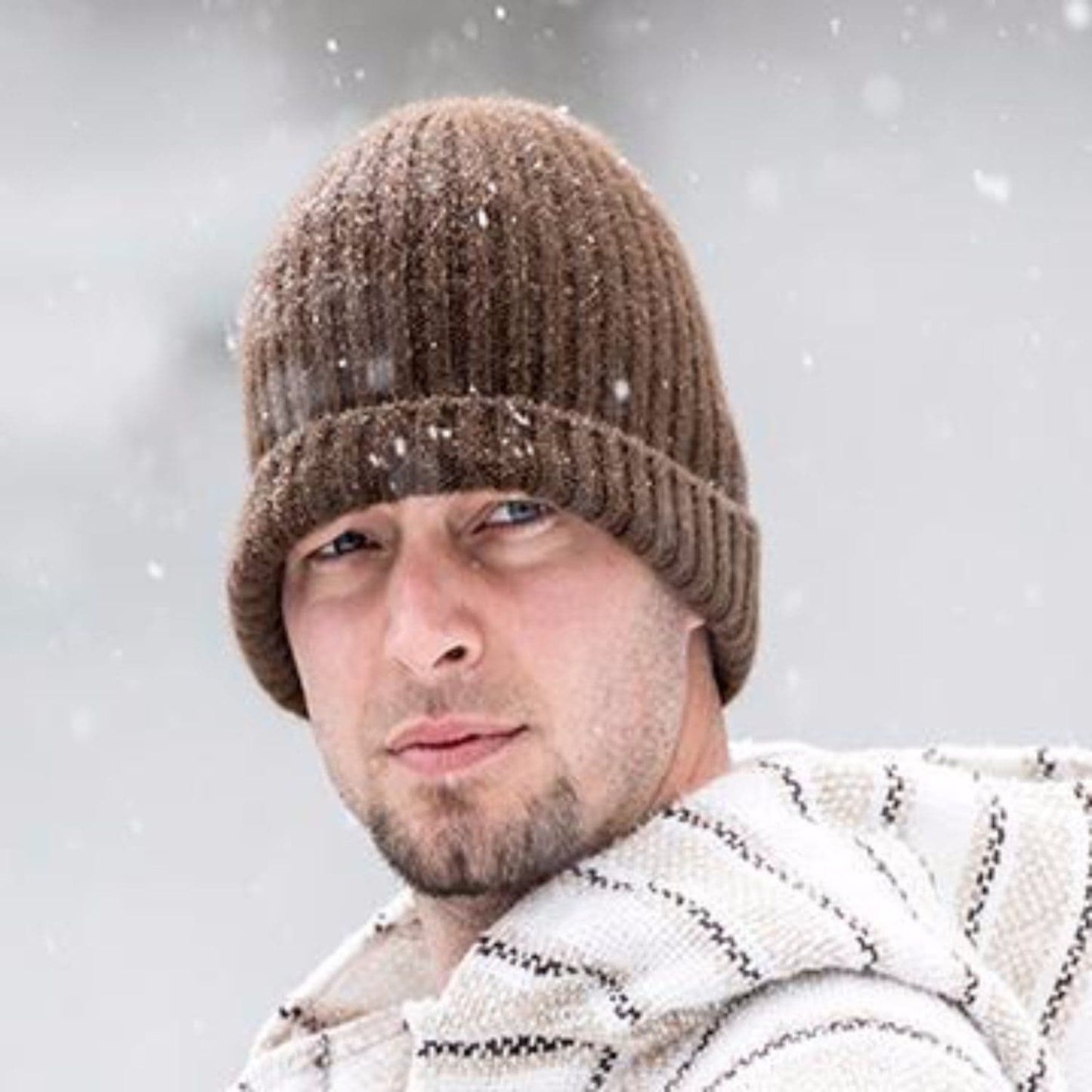 The Buffalo Wool Co. Ribbed Extreme Bison Beanie