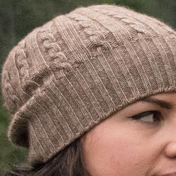 The Buffalo Wool Co. Cabled Bison Beanie