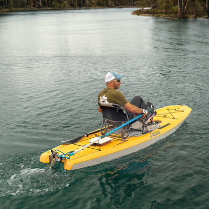 Bixpy - Hobie Lynx  Gudgeon with Universal Versa Rudder™ Adapter and Pole Steering