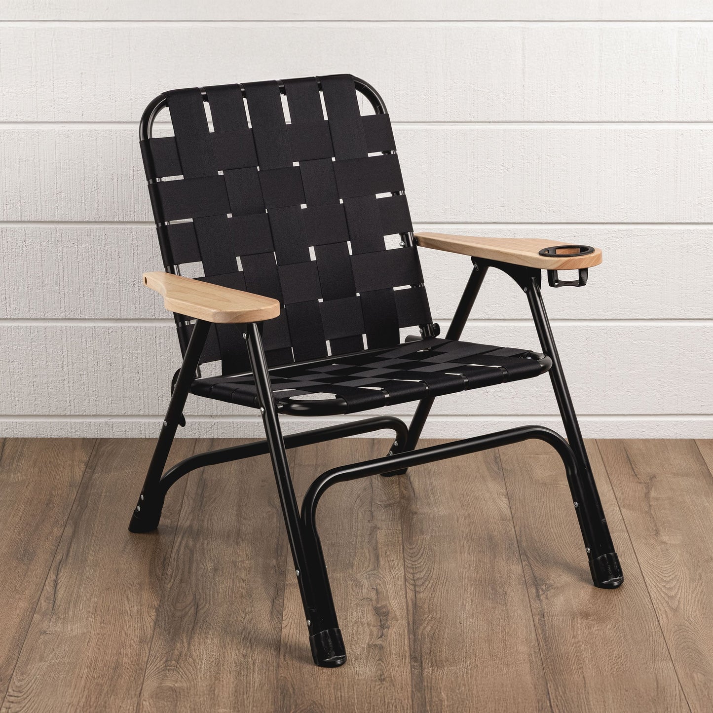 Picnic Time Lux Woven Camp Chair