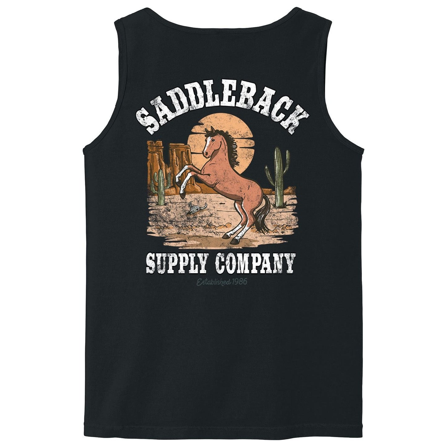 Saddleback Horse with No Name Pigment Tank Top
