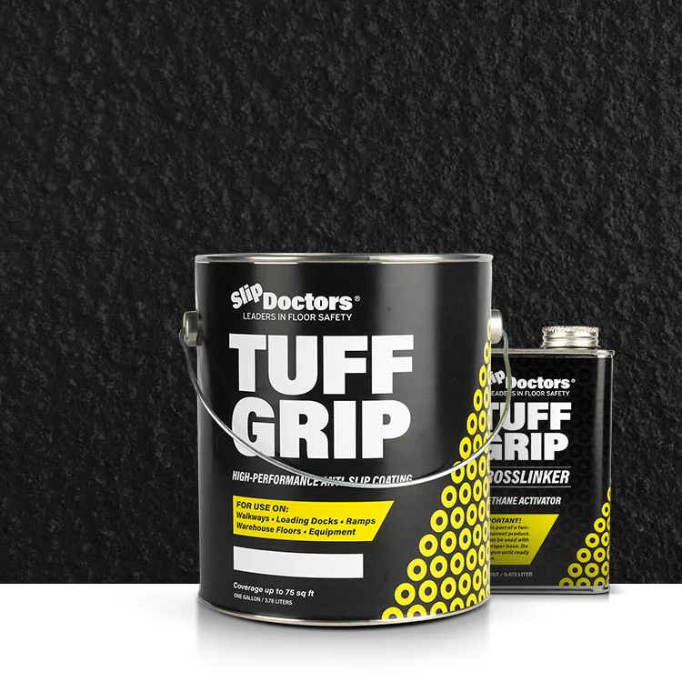 SlipDoctors Tuff Grip or Tuff Grip Extreme - Aggressive Traction Non-Skid Floor Paint
