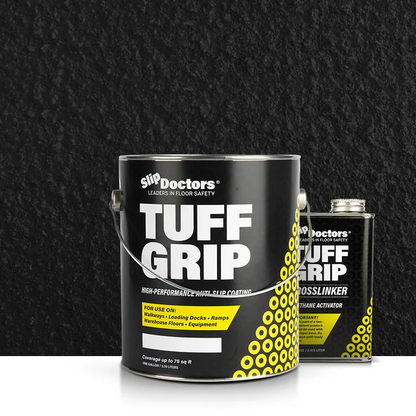 SlipDoctors Tuff Grip or Tuff Grip Extreme - Aggressive Traction Non-Skid Floor Paint