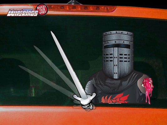 Black Knight Waving Sword WiperTags - Angler's Pro Tackle & Outdoors