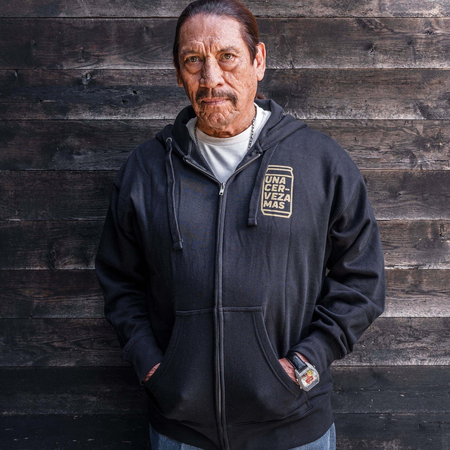 Black Zip - Up Hoodie (Trejo's Cerveza) - Angler's Pro Tackle & Outdoors