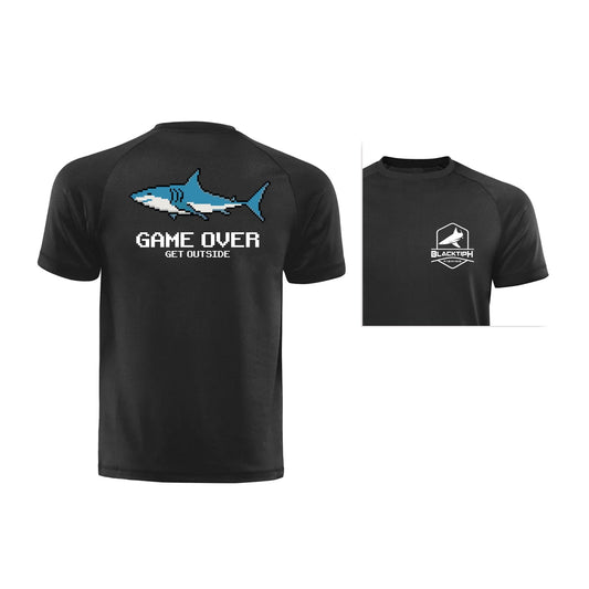 BlacktipH "Game Over" with Polyblend Fabric Lifestyle T-Shirt - Angler's Pro Tackle & Outdoors